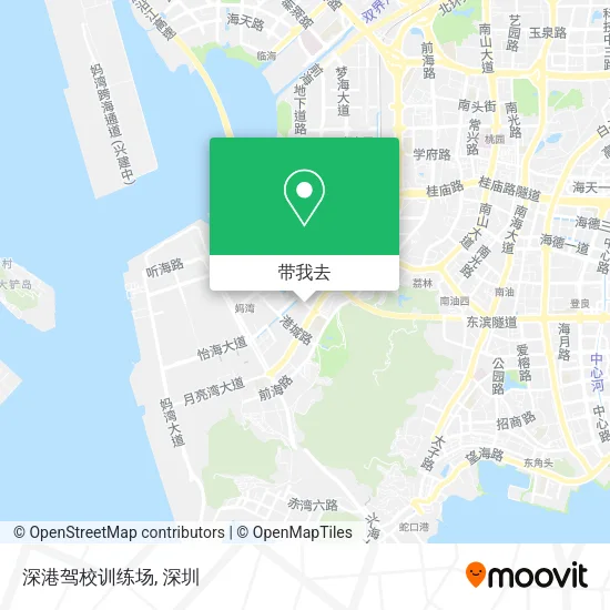 深港驾校训练场地图