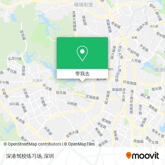 深港驾校练习场地图