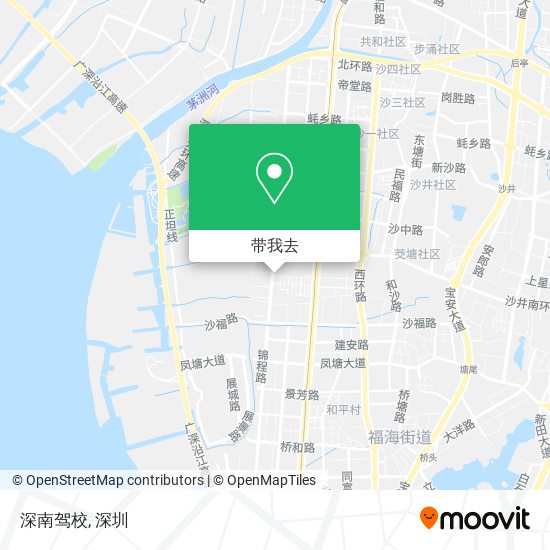 深南驾校地图