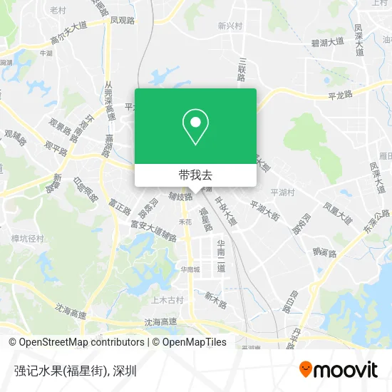 强记水果(福星街)地图