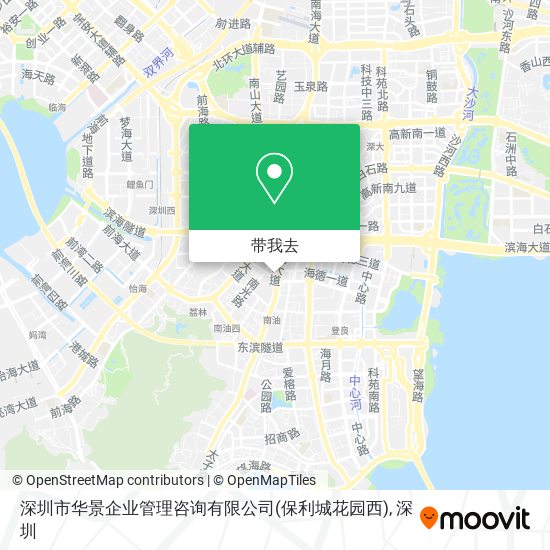 深圳市华景企业管理咨询有限公司(保利城花园西)地图