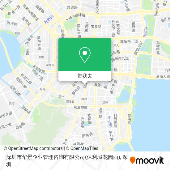 深圳市华景企业管理咨询有限公司(保利城花园西)地图