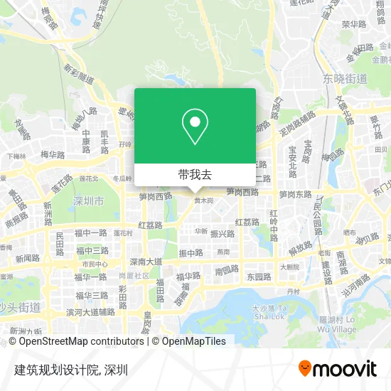 建筑规划设计院地图