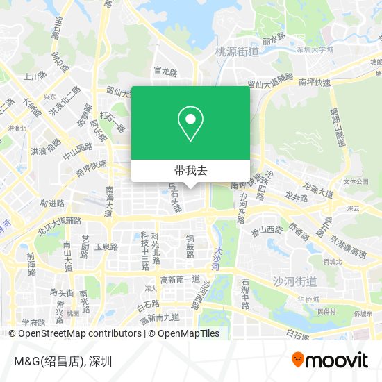 M&G(绍昌店)地图