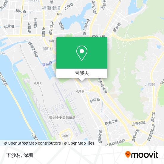 下沙村地图