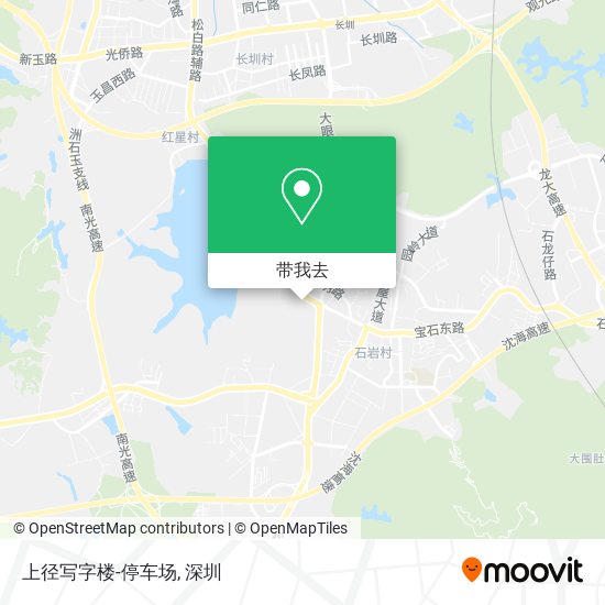 上径写字楼-停车场地图