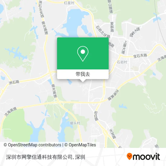深圳市网擎信通科技有限公司地图