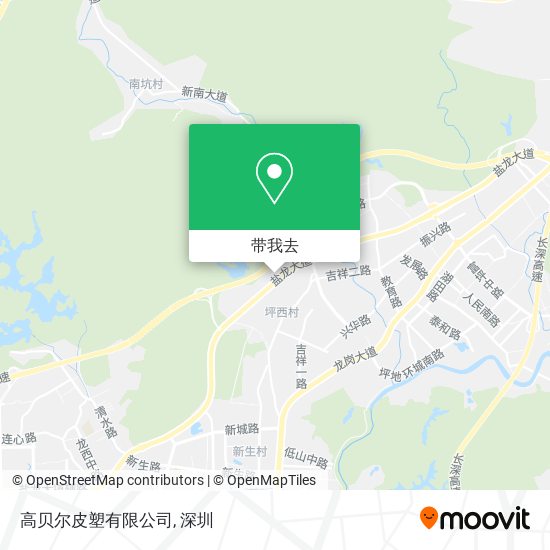 高贝尔皮塑有限公司地图