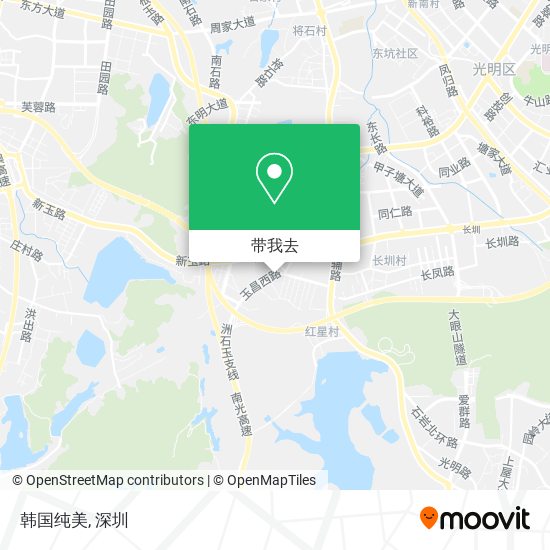 韩国纯美地图