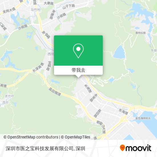 深圳市医之宝科技发展有限公司地图