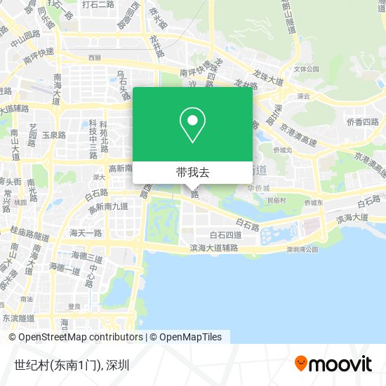 世纪村(东南1门)地图