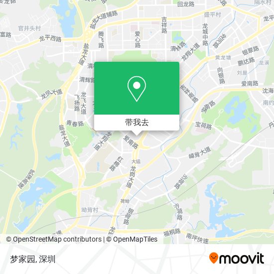 梦家园地图