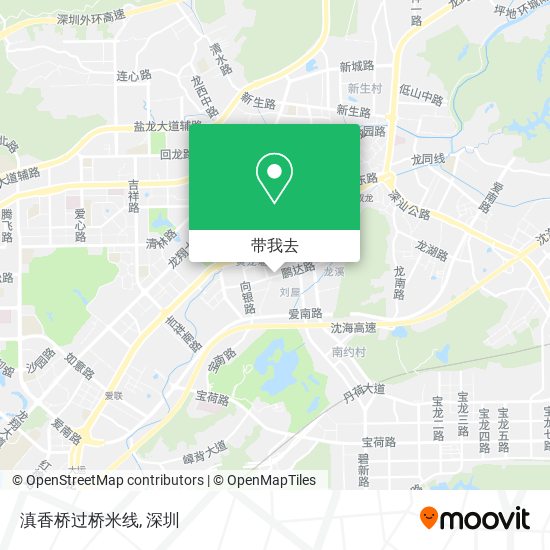 滇香桥过桥米线地图