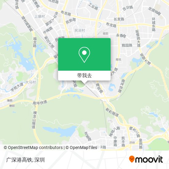 广深港高铁地图