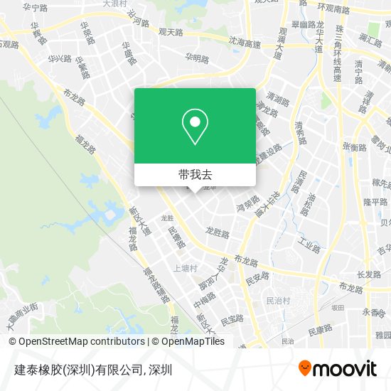建泰橡胶(深圳)有限公司地图