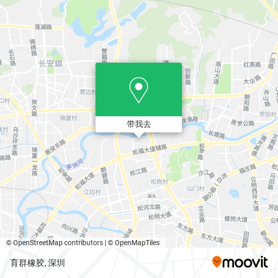 育群橡胶地图
