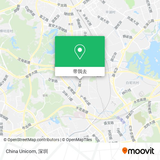 China Unicom地图