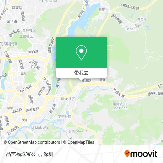 晶艺福珠宝公司地图
