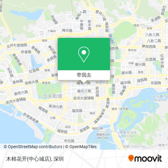 木棉花开(中心城店)地图