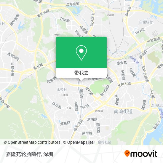 嘉隆苑轮胎商行地图