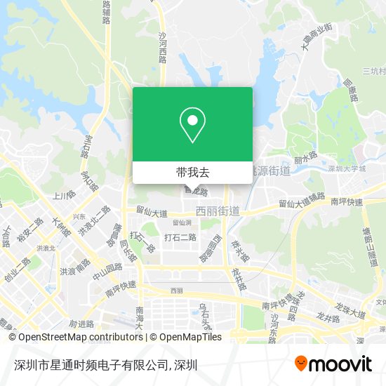 深圳市星通时频电子有限公司地图