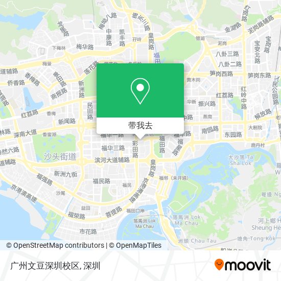 广州文豆深圳校区地图