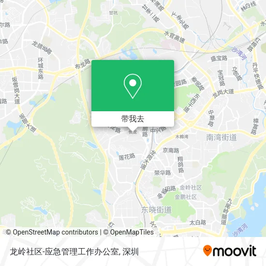 龙岭社区-应急管理工作办公室地图