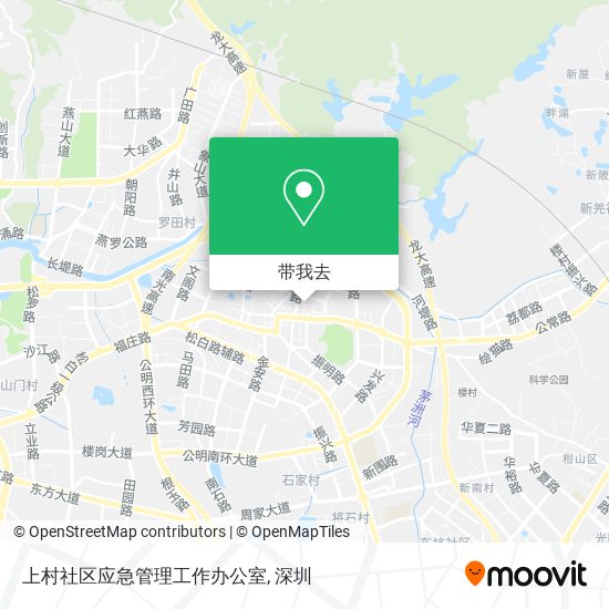 上村社区应急管理工作办公室地图