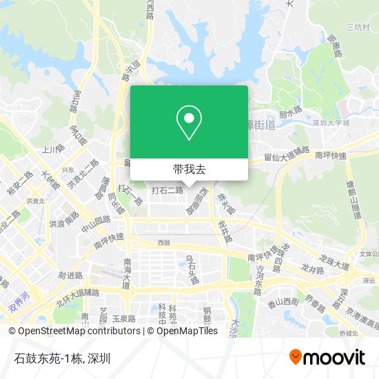 石鼓东苑-1栋地图