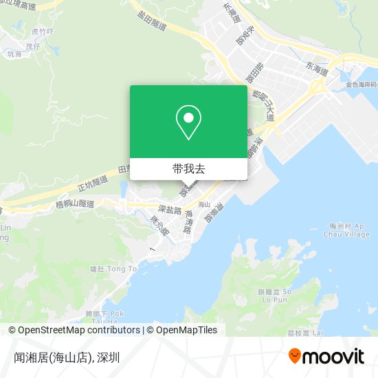 闻湘居(海山店)地图