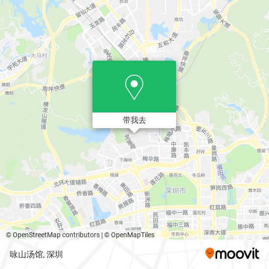 咏山汤馆地图