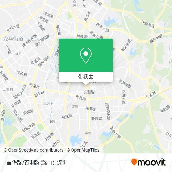 吉华路/百利路(路口)地图