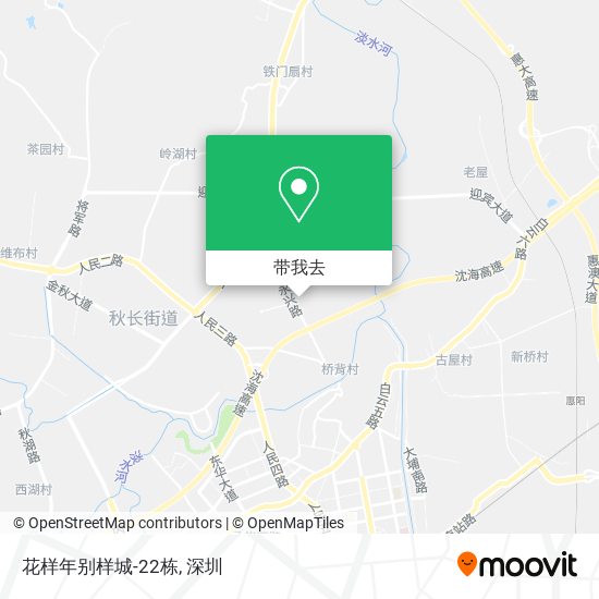 花样年别样城-22栋地图