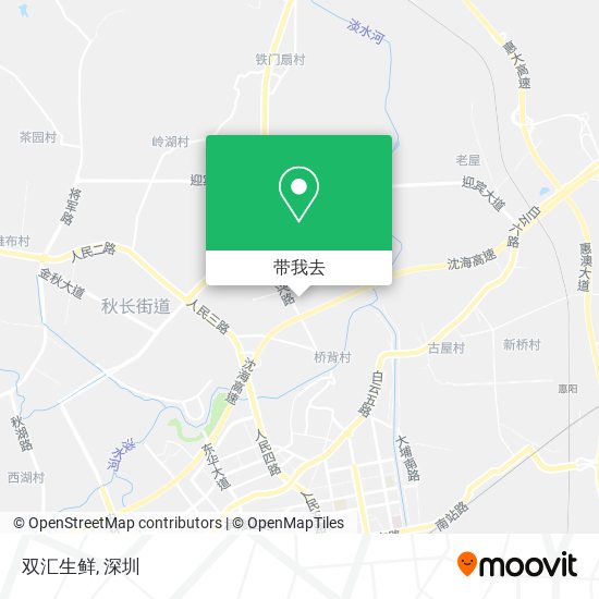 双汇生鲜地图