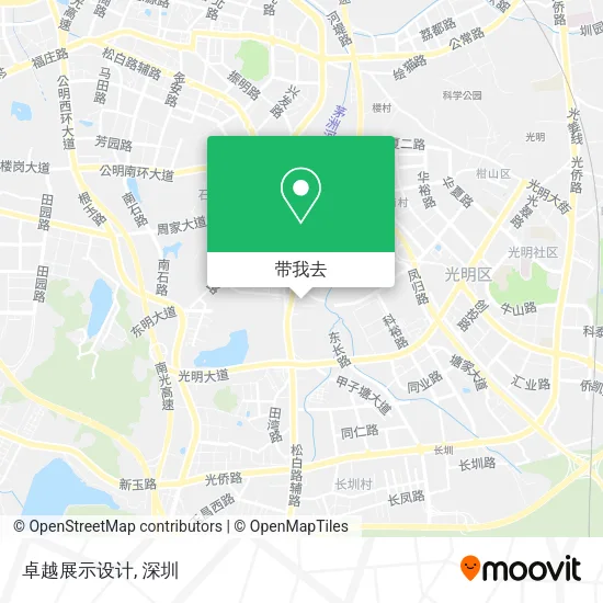 卓越展示设计地图