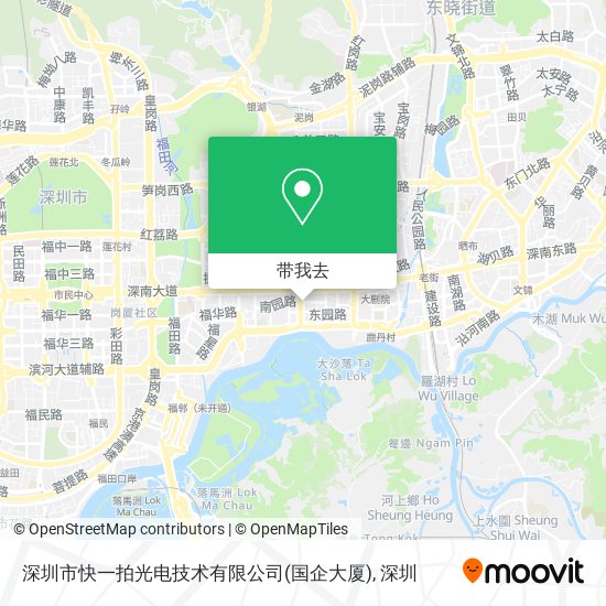 深圳市快一拍光电技术有限公司(国企大厦)地图