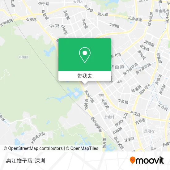 惠江饺子店地图
