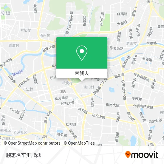 鹏惠名车汇地图