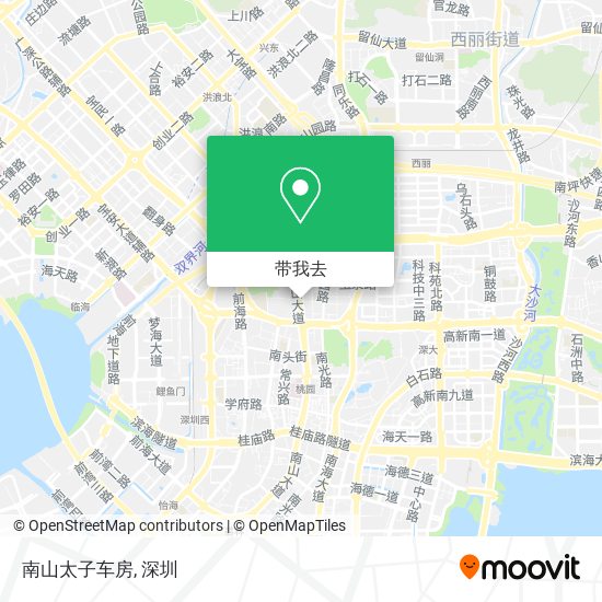 南山太子车房地图