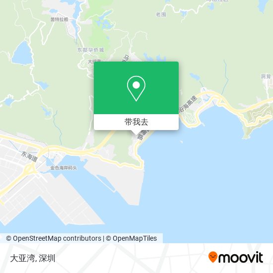 大亚湾地图