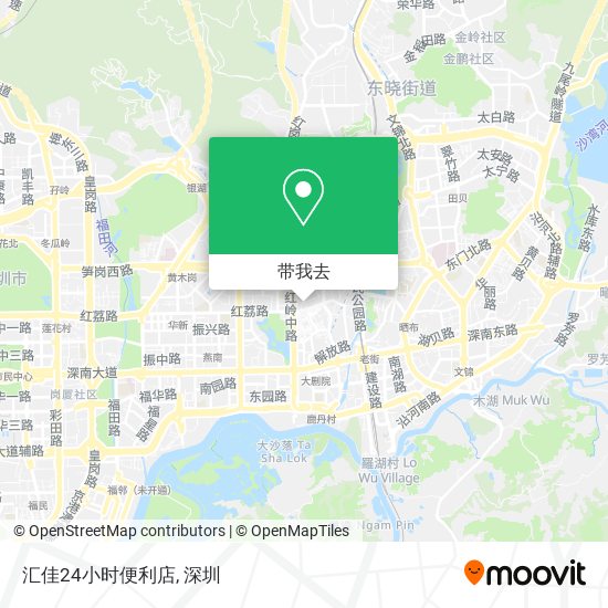 汇佳24小时便利店地图