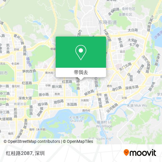 红桂路2087地图