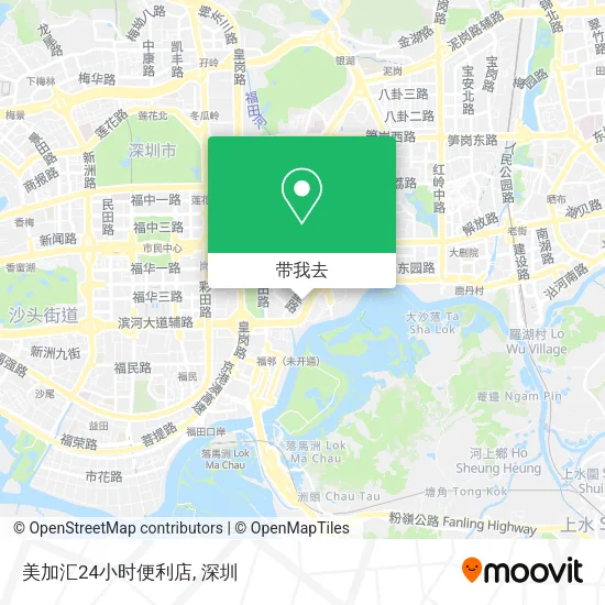 美加汇24小时便利店地图