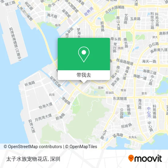 太子水族宠物花店地图