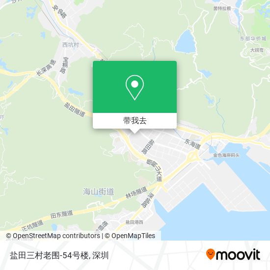盐田三村老围-54号楼地图