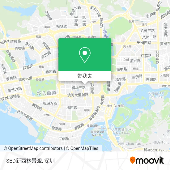 SED新西林景观地图