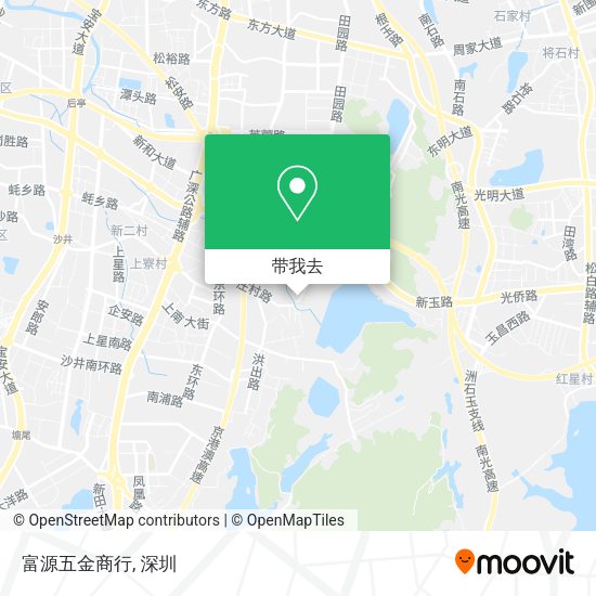 富源五金商行地图
