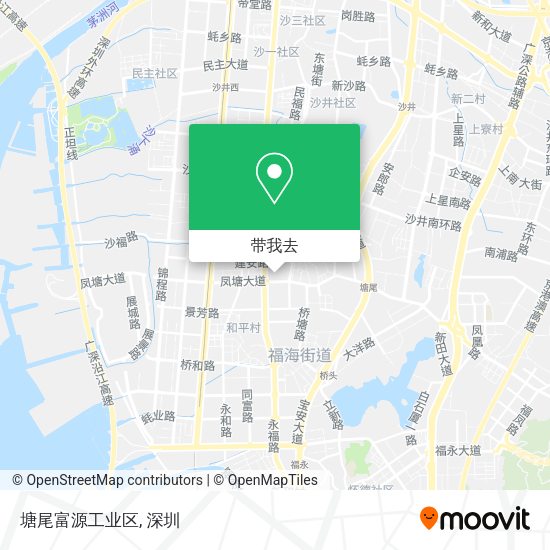 塘尾富源工业区地图