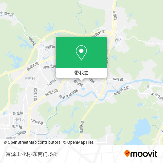 富源工业村-东南门地图