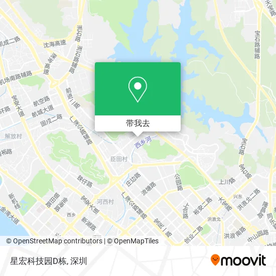 星宏科技园D栋地图